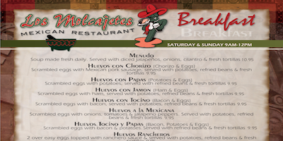 Breakfast | Saturdays and Sundays